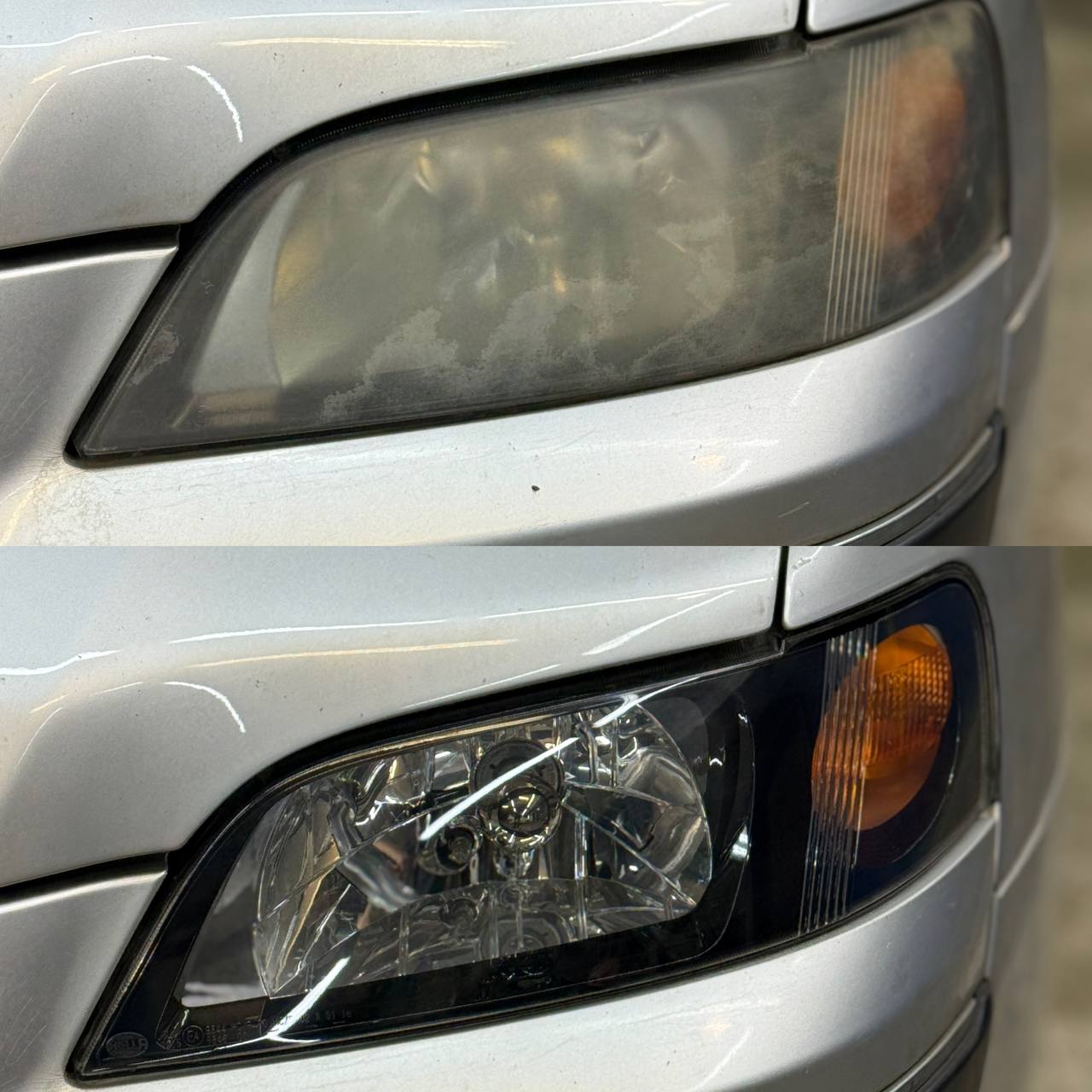 Восстановление прозрачности фар